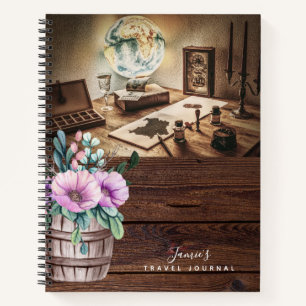 Reisezeitschrift Pension Adventures Vater Großvate Notizbuch