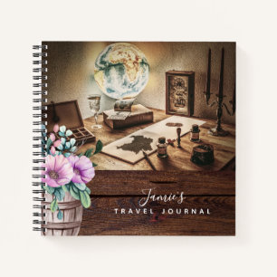 Reisezeitschrift Pension Adventures Vater Großvate Notizbuch