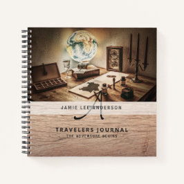 Reisezeitschrift Pension Adventures Vater Großvate Notizbuch