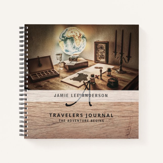 Reisezeitschrift Pension Adventures Vater Großvate Notizbuch (Vorderseite)