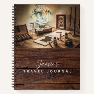 Reisezeitschrift Pension Adventures Vater Großvate Notizbuch