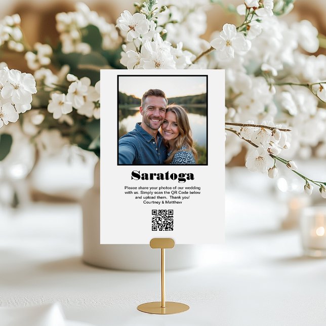 Reiseziel-Foto-Sharing-QR-Code Tischnummer (Von Creator hochgeladen)