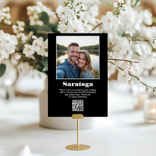 Reiseziel-Foto-Sharing-QR-Code Tischnummer