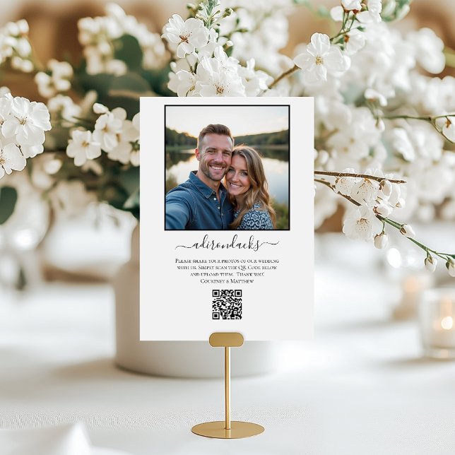 Reiseziel-Foto-Sharing-QR-Code Tischnummer (Von Creator hochgeladen)