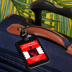Reiseziel Japan Gepäckanhänger