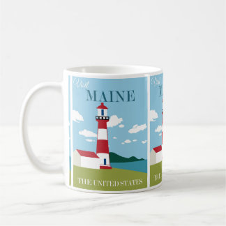 Reiseziel Maine, USA: Urlaubsziel Kaffeetasse