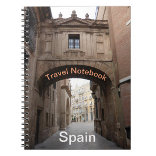 Reiseziel Spanien Notebook Notizblock