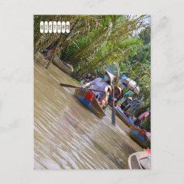 Reiseziel Vietnam Postkarte