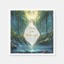 Reiseziele Landschaften unserer Welt Serviette