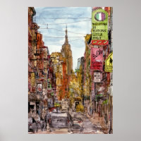 Reiseziele | New York City View of Little Italy