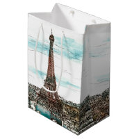 Reiseziele | Vintager Eiffelturm in Paris