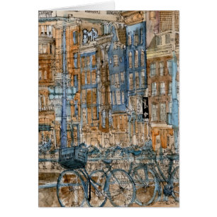 Reiseziele   Watercolor New York City View