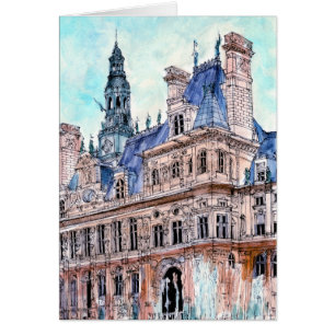 Reiseziele   Watercolor Rustic Hotel de Ville