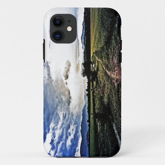 Reisfelder auf dem Weg Case-Mate iPhone Hülle (Rückseite)