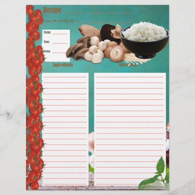 Reisschale Ernteeinlage (Vorderseite)