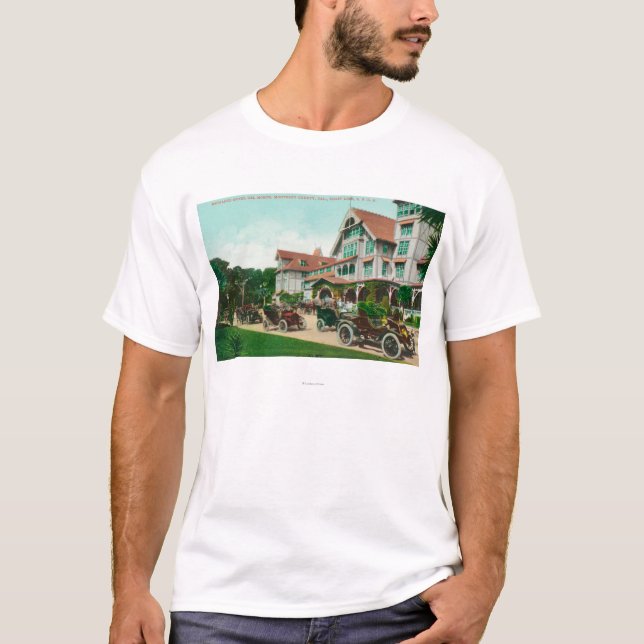 Reißen Sie Ansicht des Äußeren von Hotel Del Monte T-Shirt (Vorderseite)