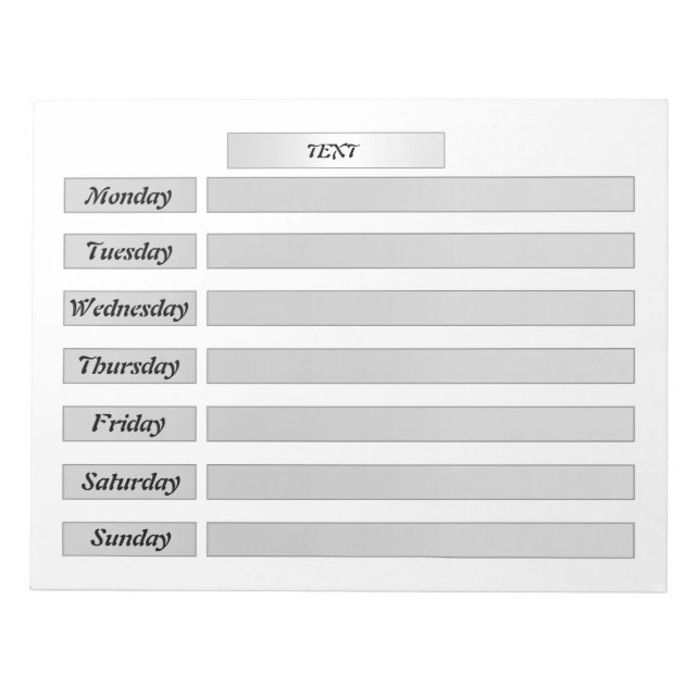 Reißen Sie den Kalender ab, erstellen Sie ein Note Notizblock (Vorderseite)
