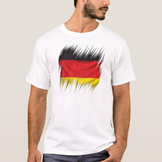 Reißwolf-Deutsch-Flagge T-Shirt