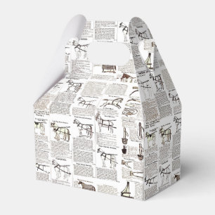 Reitantike Werbung Kunst Geschenkschachtel