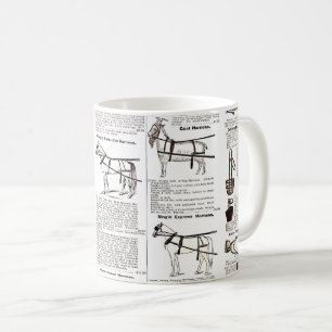 Reitantike Werbung Kunst Kaffeetasse