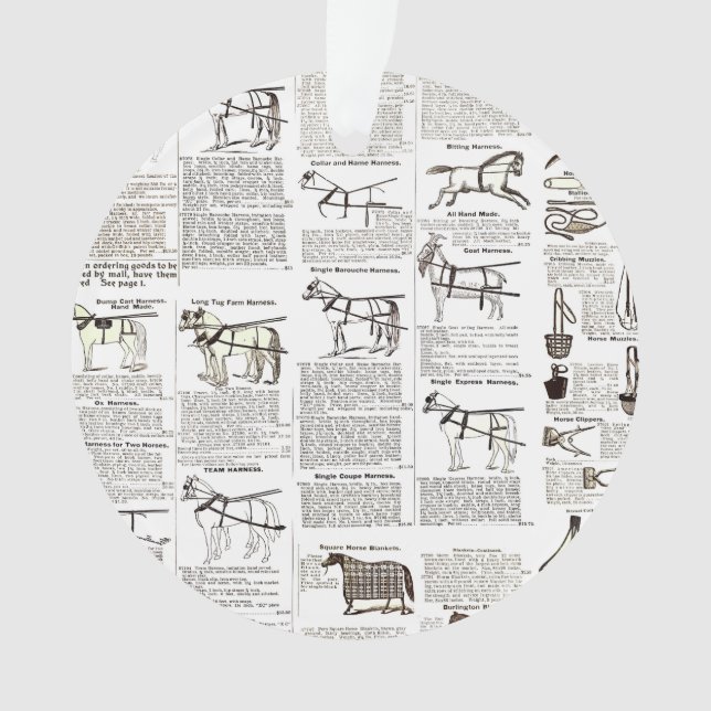 Reitantike Werbung Kunst Ornament (Vorderseite)