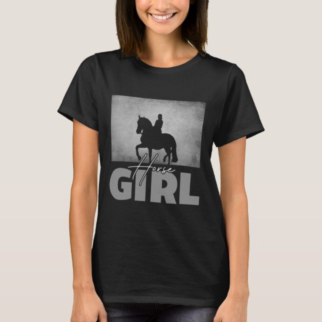 ReitApparel - Pferde T-Shirt (Vorderseite)