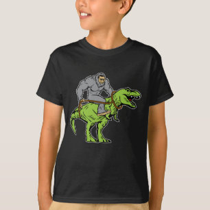 Reitdinosaurier T Bigfoots Sasquatch rex T-Shirt