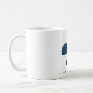 Reite es aus Ozeanwelle Salz Schwell Wiederholung Kaffeetasse