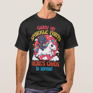 Reite los, Funkenscheißhaufen, es gibt Chaos zu ve T-Shirt