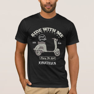 Reite Mit Mir Benutzerdefinierter Name T-Shirt
