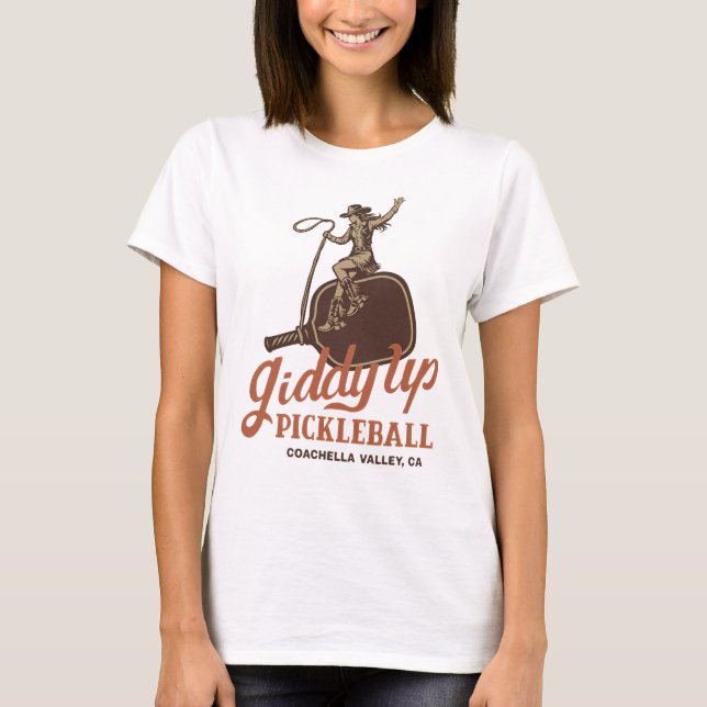 Reite Pickleball T-Shirt (Vorderseite)