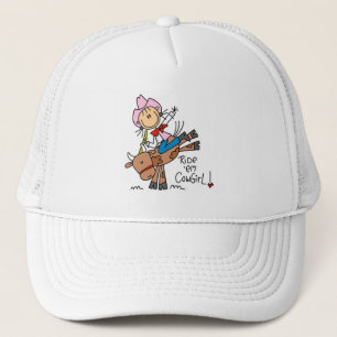 Reite Sie, Cowgirl T-Shirts und Geschenke Truckerkappe