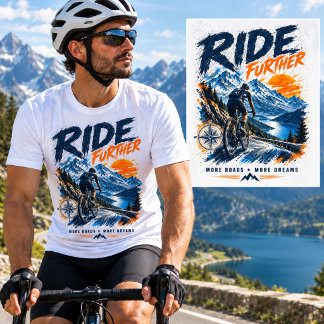 REITE WEITER – Radabenteuer T-Shirt