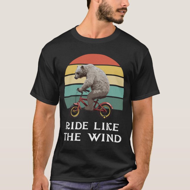 Reite wie der Wind T-Shirt (Vorderseite)