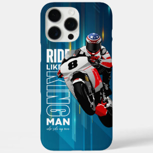 Reite wie ein König   iPhone 16 Pro Max Hülle