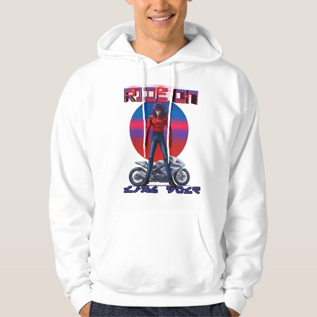 Reite wie ein Wolf  Hoodie (Vorderseite)