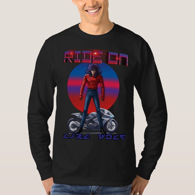 Reite wie ein Wolf  T-Shirt (Vorderseite)