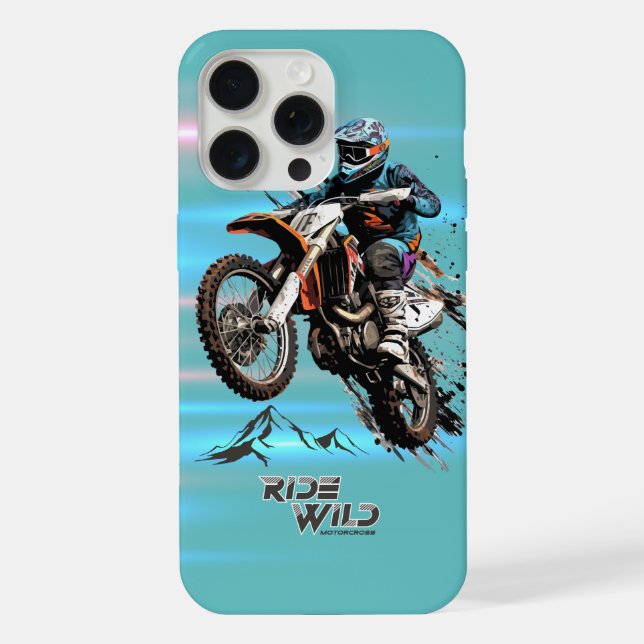 Reite Wild |  iPhone Hülle (Rückseite)