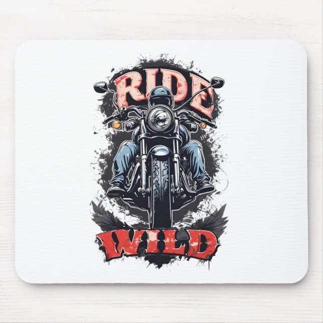 Reite wilder  mousepad (Vorne)
