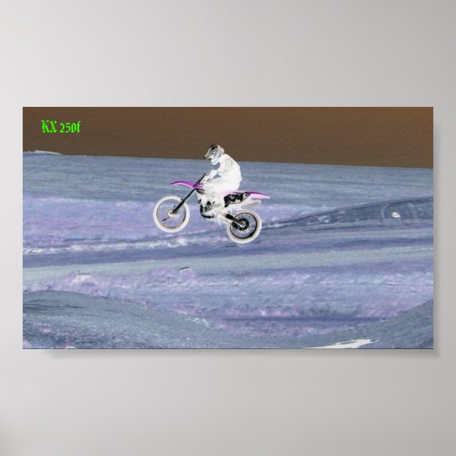 Reiten 094, KX 250f Poster (Vorne)
