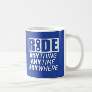 Reiten, alles, jederzeit, überall tasse