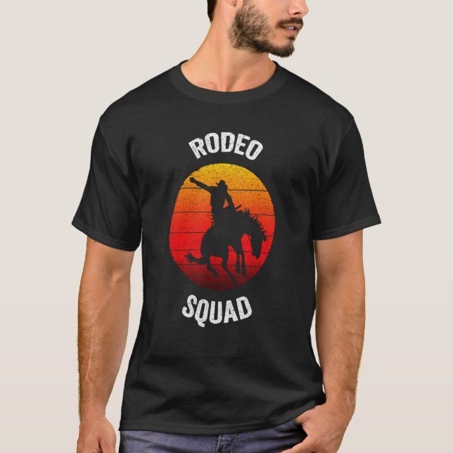 Reiten auf Squad Bull T-Shirt (Vorderseite)