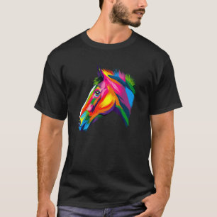 Reiten bei niedlichen Pferden Tierhalter 1 T-Shirt