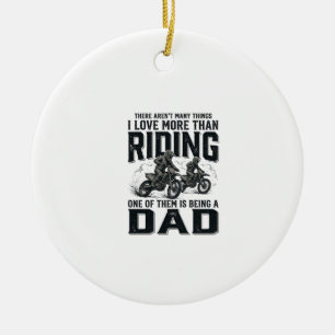 Reiten Dad Vintage Gravur Motocross Zitat Design Keramik Ornament