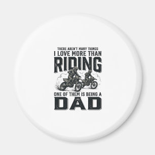 Reiten Dad Vintage Gravur Motocross Zitat Design Magnet