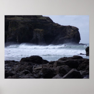 Reiten der Welle Poster