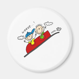 Reiten des Achterbahn-Magneten Magnet