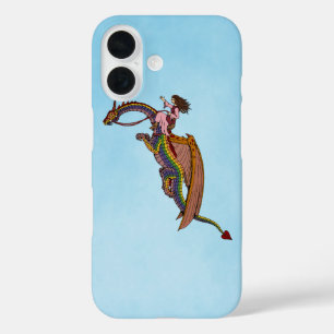 Reiten des Rainbow Dragon Case-Mate iPhone Case