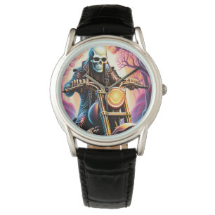 Reiten durch die Verflechtungszweige Armbanduhr