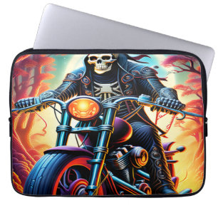 Reiten durch die Verflechtungszweige Laptopschutzhülle